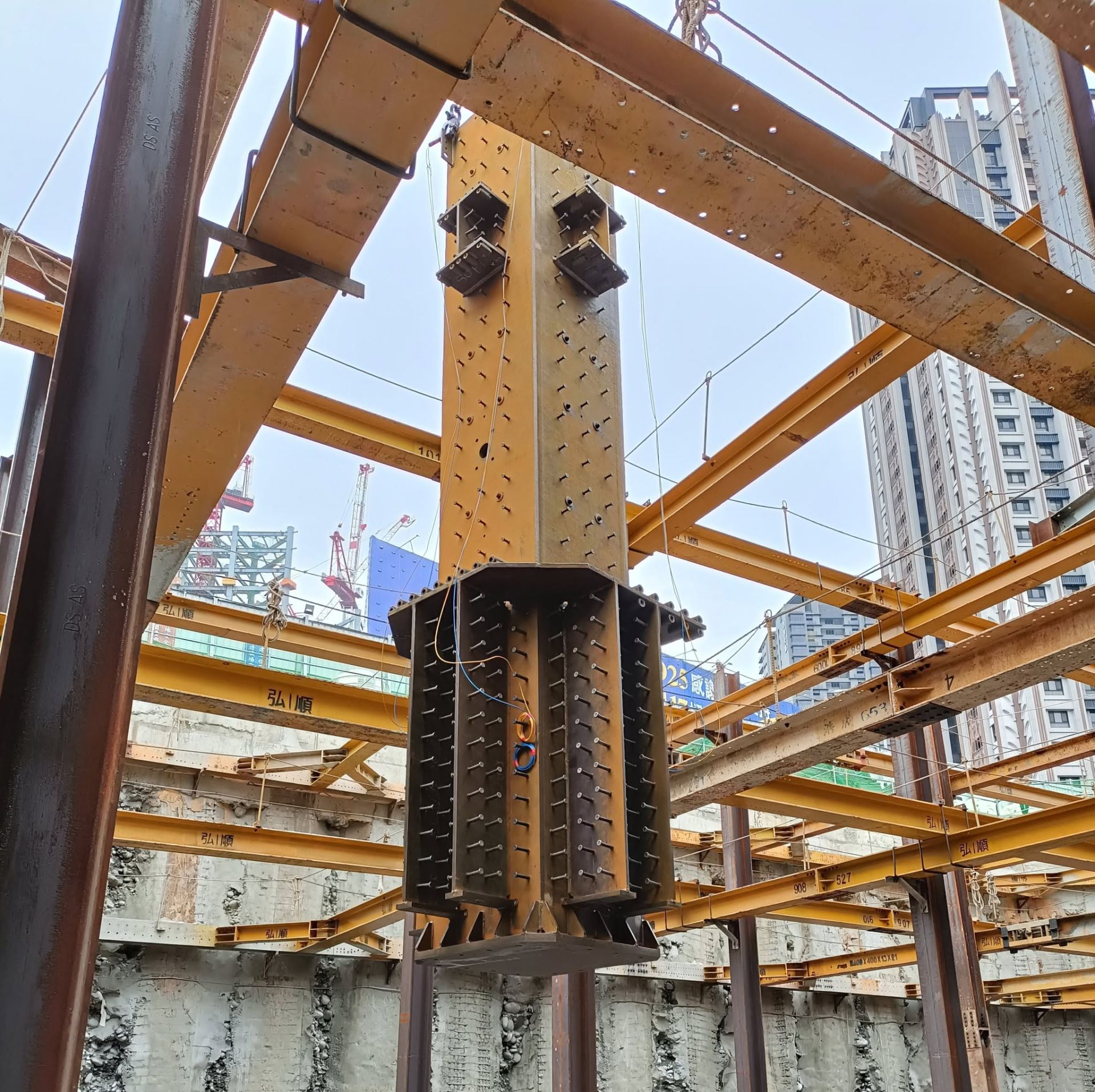 雙橡園 SRC鋼骨結構 工程紀實 2